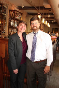 Shay Farley, MCVLP Board President John Brinkley