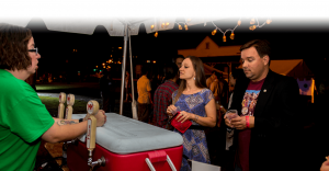 Photo of guest at the Pro Bono Brews